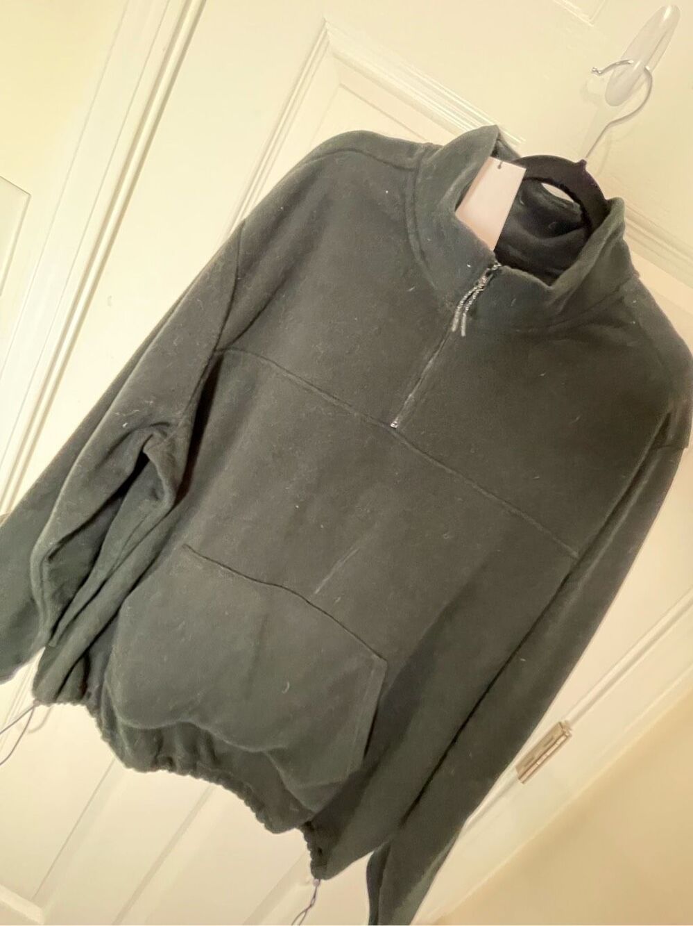 Goodfellow XXL hoodie fleece NWT black